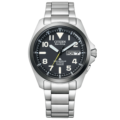 Citizen PROMASTER LAND PMD56-2952 Eco-Drive Radio Controlled Titanium Watch