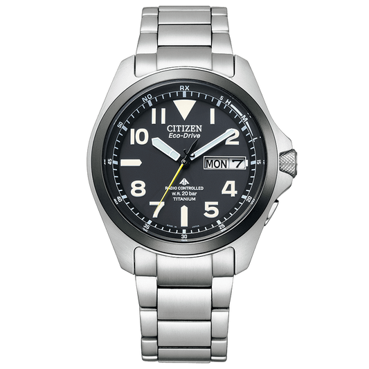 Citizen PROMASTER LAND PMD56-2952 Eco-Drive Radio Controlled Titanium Watch
