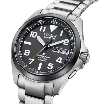 Citizen PROMASTER LAND PMD56-2952 Eco-Drive Radio Controlled Titanium Watch