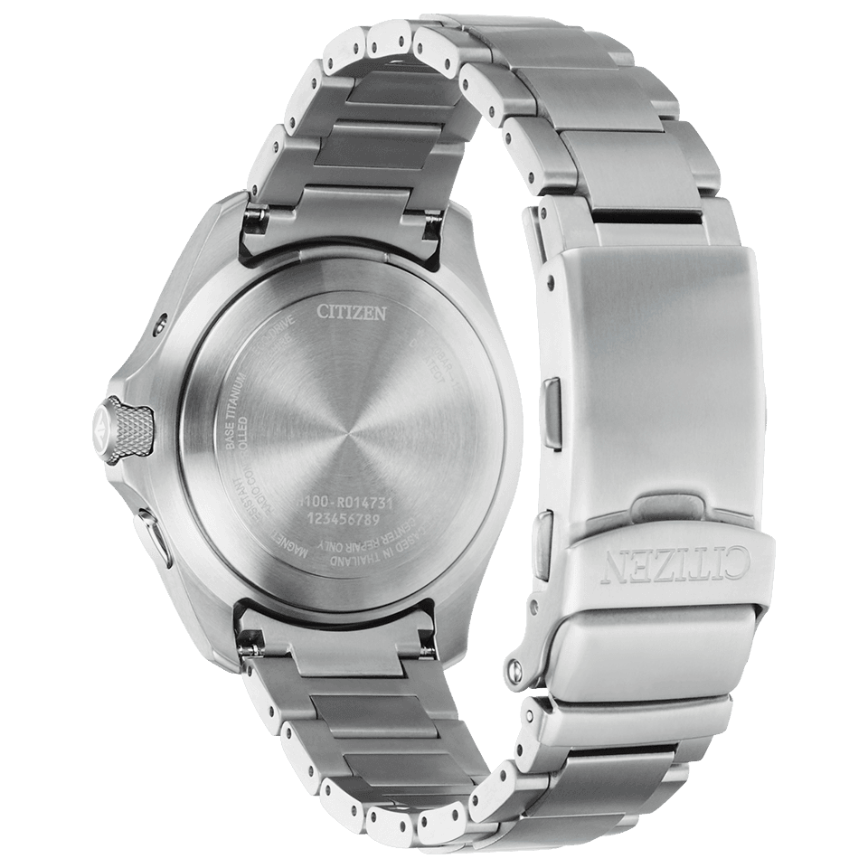 Citizen PROMASTER LAND AT6080-53L Eco-Drive Radio Controlled Titanium Watch