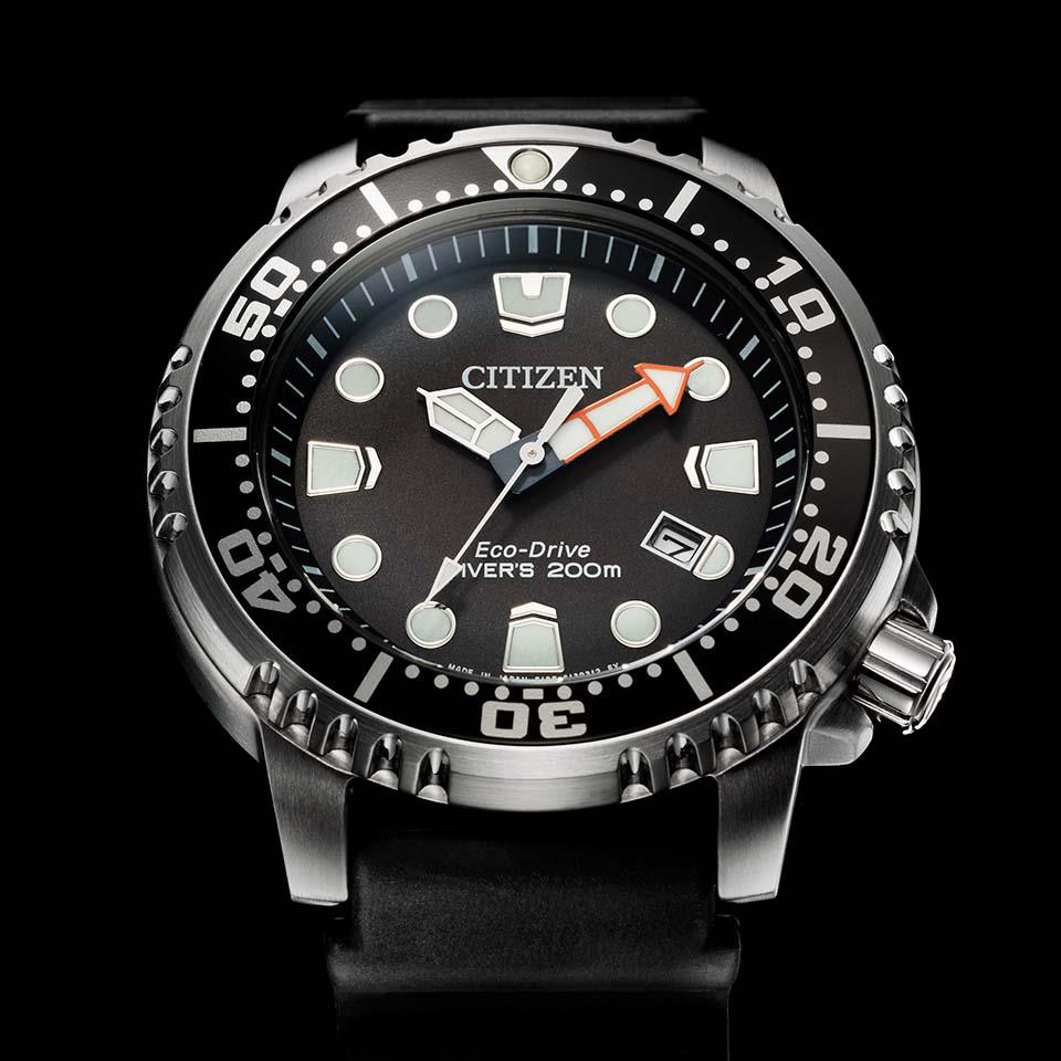 CITIZEN Promaster Marine BN0156-05E Diver Watch Eco-Drive 200m