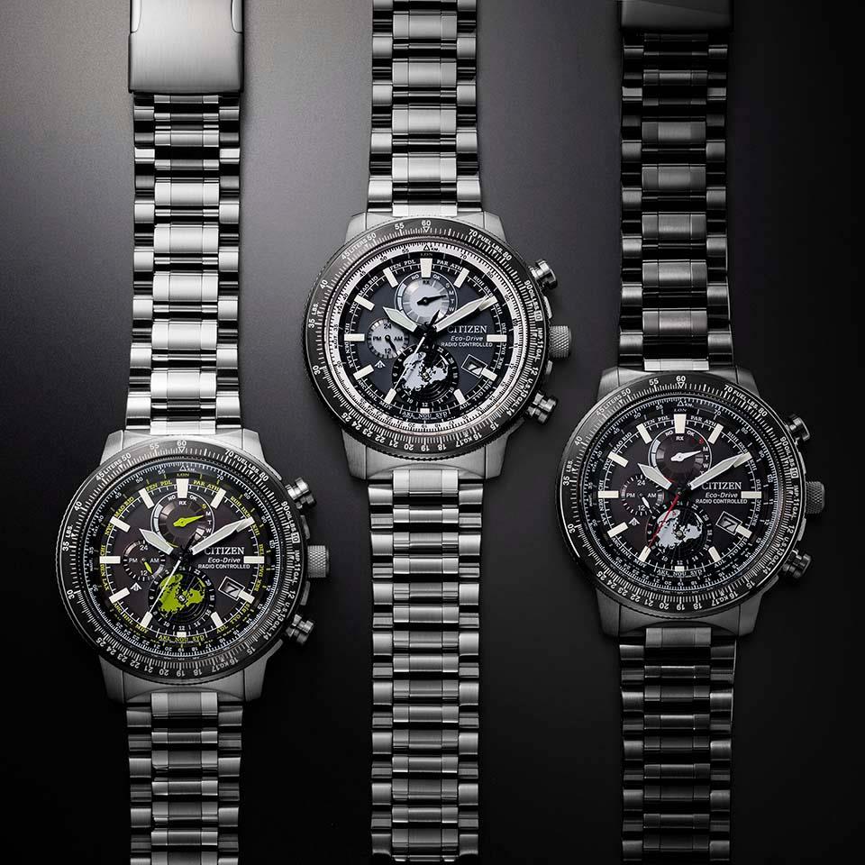 Citizen Promaster SKY BY3005-56G Eco-Drive Geo Trekker Pilot Watch
