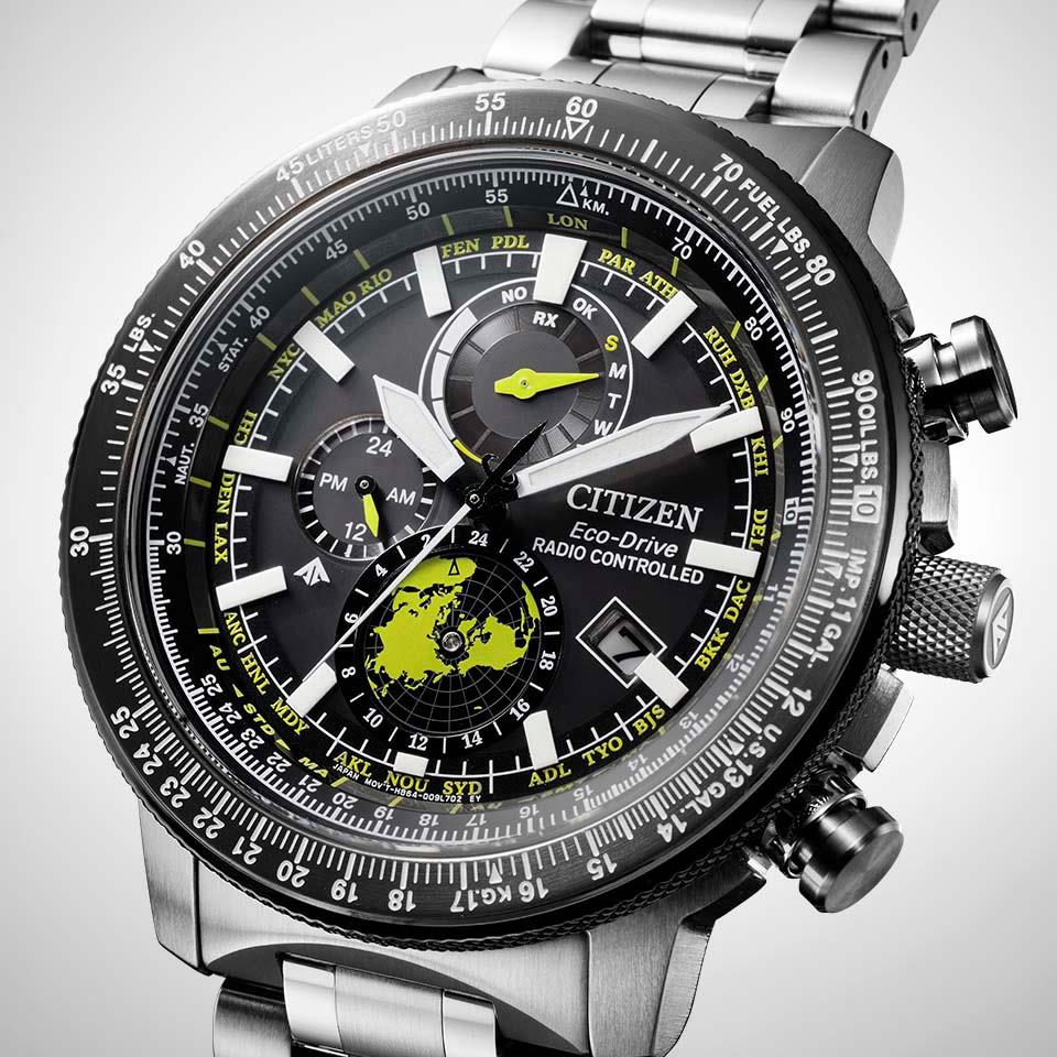 Citizen Promaster SKY BY3006-53E Eco-Drive Geo Trekker Pilot Watch