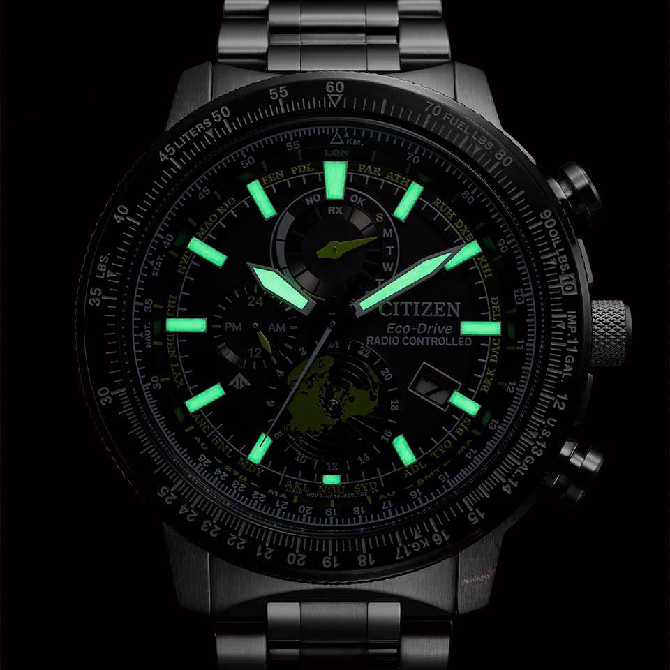 Citizen Promaster SKY BY3006-53E Eco-Drive Geo Trekker Pilot Watch