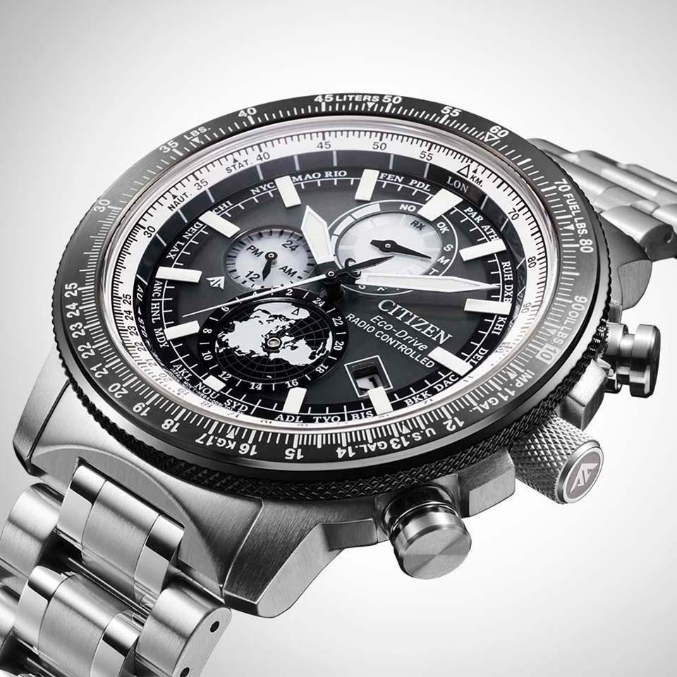 Citizen Promaster SKY BY3006-53H Eco-Drive Geo Trekker Pilot Watch