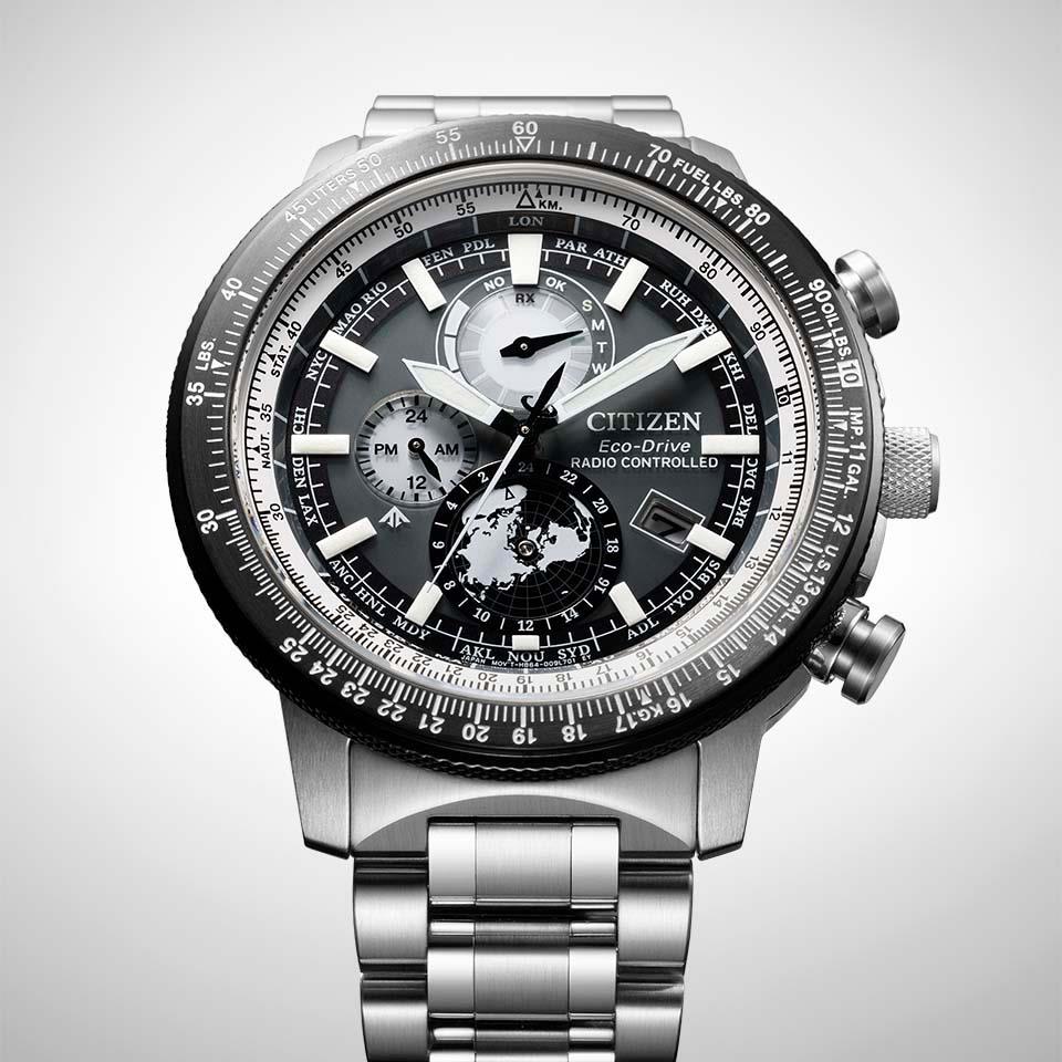Citizen Promaster SKY BY3006-53H Eco-Drive Geo Trekker Pilot Watch