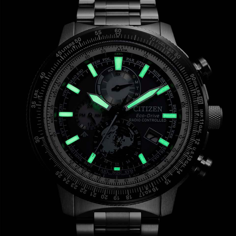 Citizen Promaster SKY BY3006-53H Eco-Drive Geo Trekker Pilot Watch
