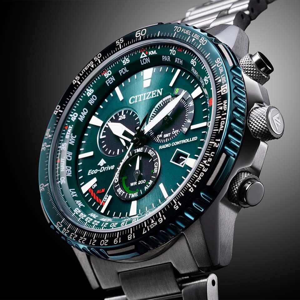 Citizen Promaster SKY CB5004-59W Eco-Drive Radio Controlled Pilot Watch