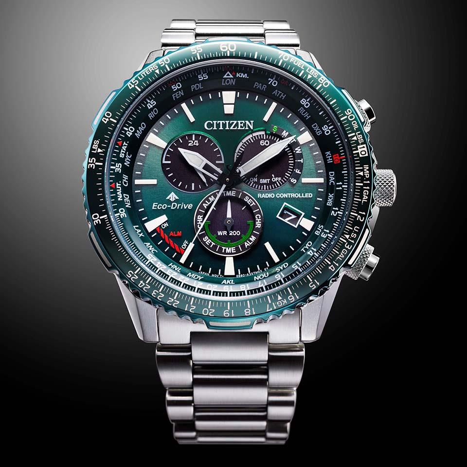 Citizen Promaster SKY CB5004-59W Eco-Drive Radio Controlled Pilot Watch