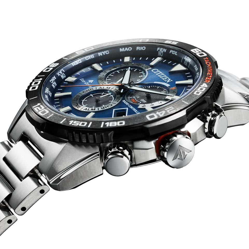 Citizen PROMASTER LAND CB5034-82L Eco-Drive Radio Controlled Chronograph Watch