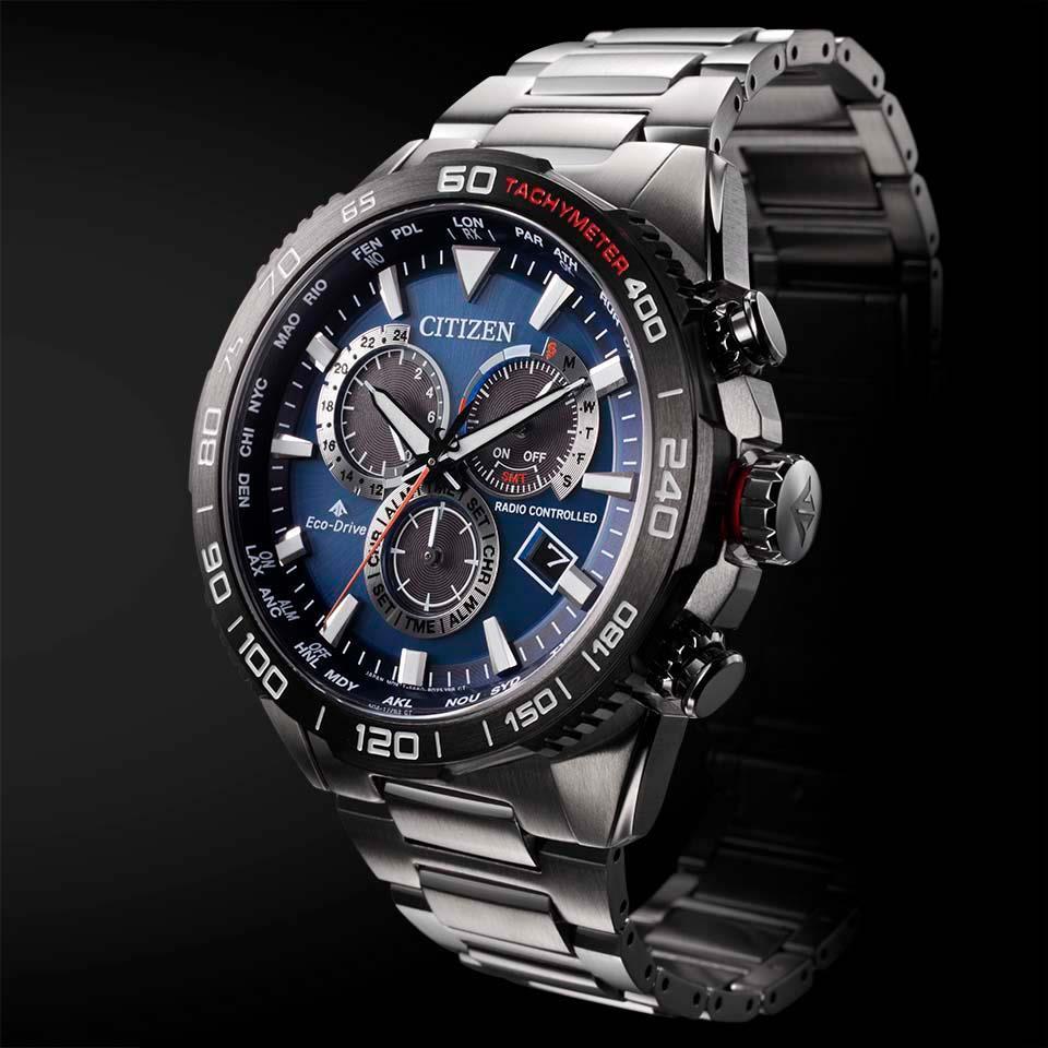 Citizen PROMASTER LAND CB5034-82L Eco-Drive Radio Controlled Chronograph Watch