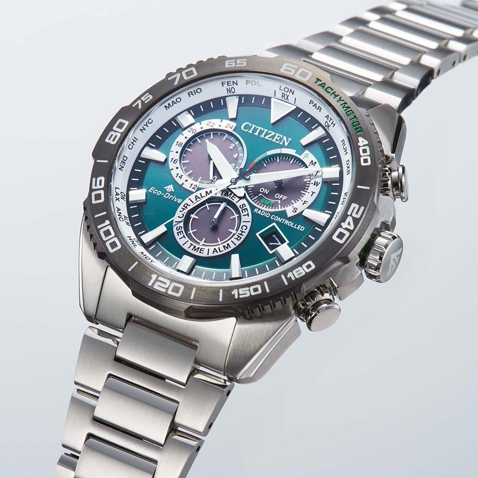 Citizen Promaster Land CB5034-91W Eco-Drive Radio Controlled Watch