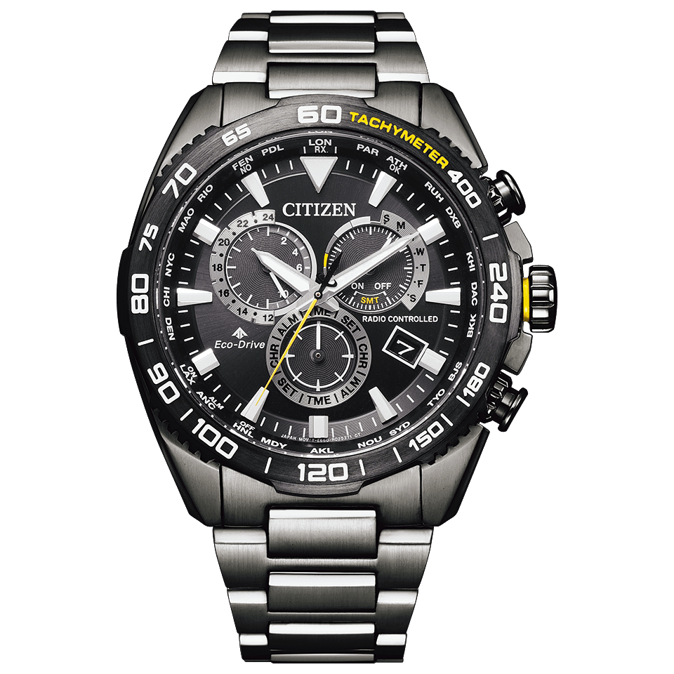 Citizen PROMASTER LAND CB5037-84E Eco-Drive Radio Controlled Chronograph Watch