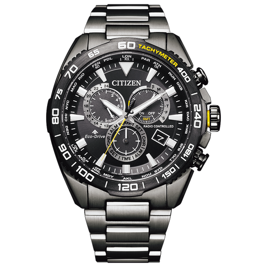 Citizen PROMASTER LAND CB5037-84E Eco-Drive Radio Controlled Chronograph Watch