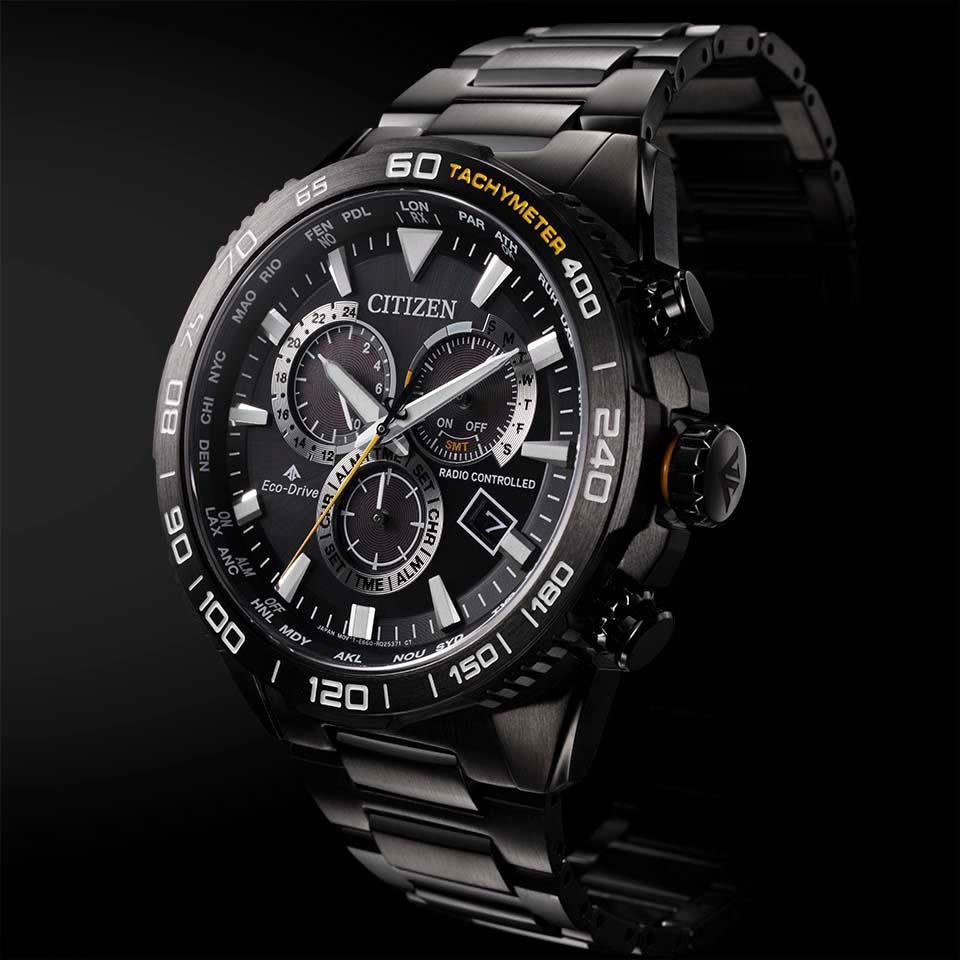 Citizen PROMASTER LAND CB5037-84E Eco-Drive Radio Controlled Chronograph Watch