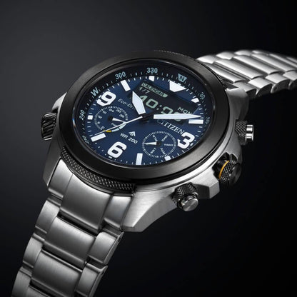 Citizen PROMASTER LAND JV1006-51L Eco-Drive Analog Digital Watch