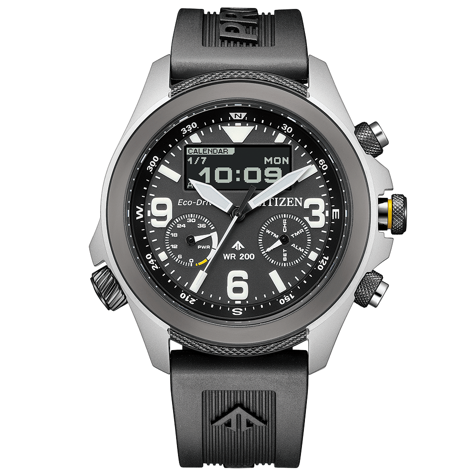Citizen Promaster LAND JV1007-07E Eco-Drive Analog Digital Field Watch