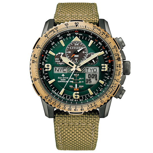 Citizen Promaster SKY JY8074-11X Eco-Drive Radio Controlled Pilot Watch