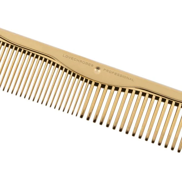 LOVECHROME K24GP Standard Cut Comb Gold