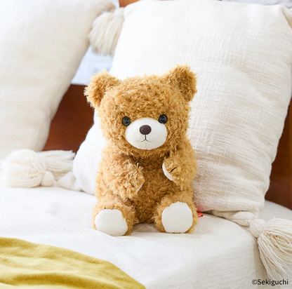 Sekiguchi Playful Teddy Bear Plush Soft Poseable Stuffed Animal