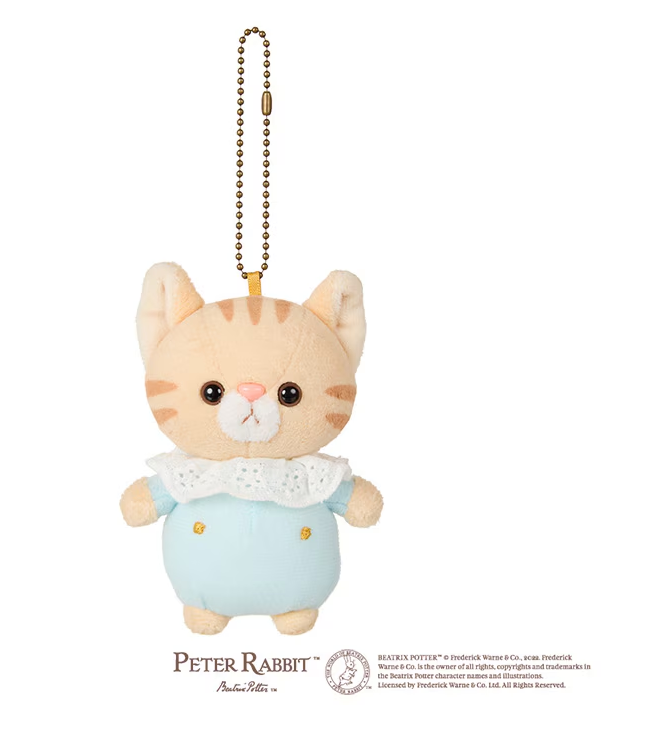 Peter Rabbit Tom Kitten Plush Mascot Soft Stuffed Animal