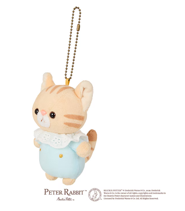 Peter Rabbit Tom Kitten Plush Mascot Soft Stuffed Animal