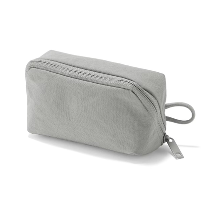 Wrinkle Nylon Wide Opening Mini Pouch