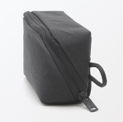 Wrinkle Nylon Wide Opening Mini Pouch