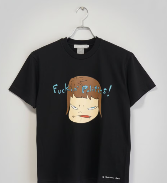 Yoshitomo Nara Fuckin Politics T-Shirt