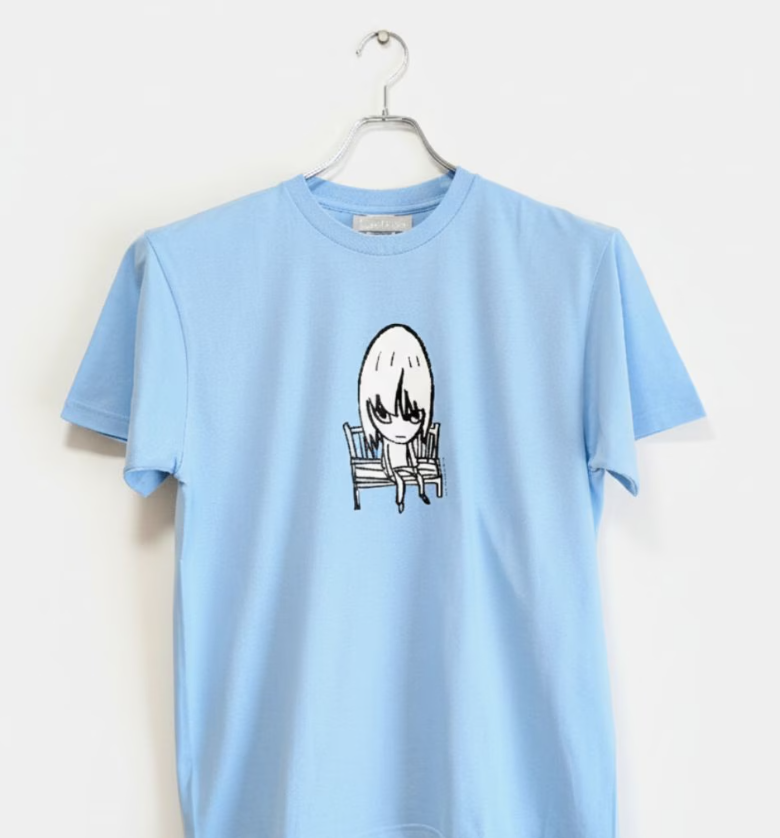 Yoshitomo Nara Bench T-Shirt Broken Heart Bench