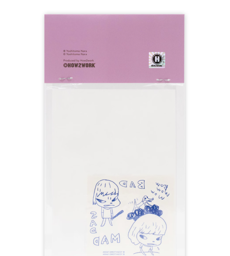 Yoshitomo Nara Tattoo Sticker Set Temporary Body Art