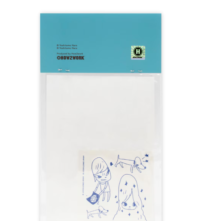 Yoshitomo Nara Tattoo Sticker Set Temporary Body Art