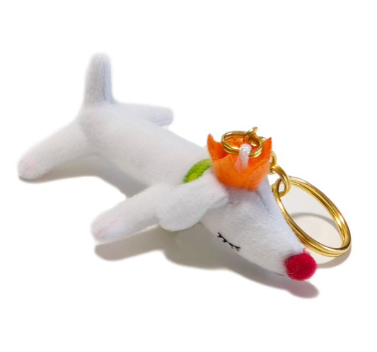 Yoshitomo Nara Pup King Mini Plush Keychain Ram
