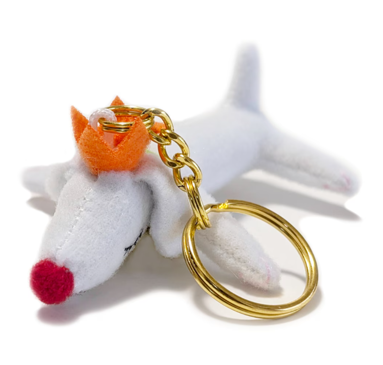 Yoshitomo Nara Pup King Mini Plush Keychain Ram