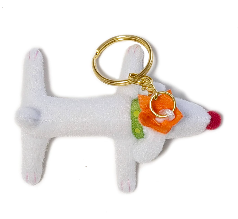 Yoshitomo Nara Pup King Mini Plush Keychain Ram