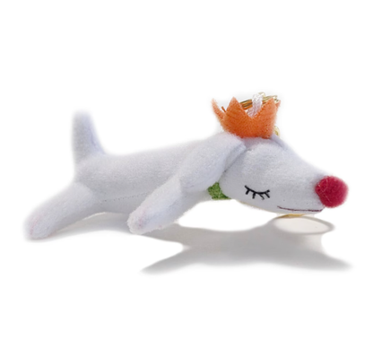 Yoshitomo Nara Pup King Mini Plush Keychain Ram