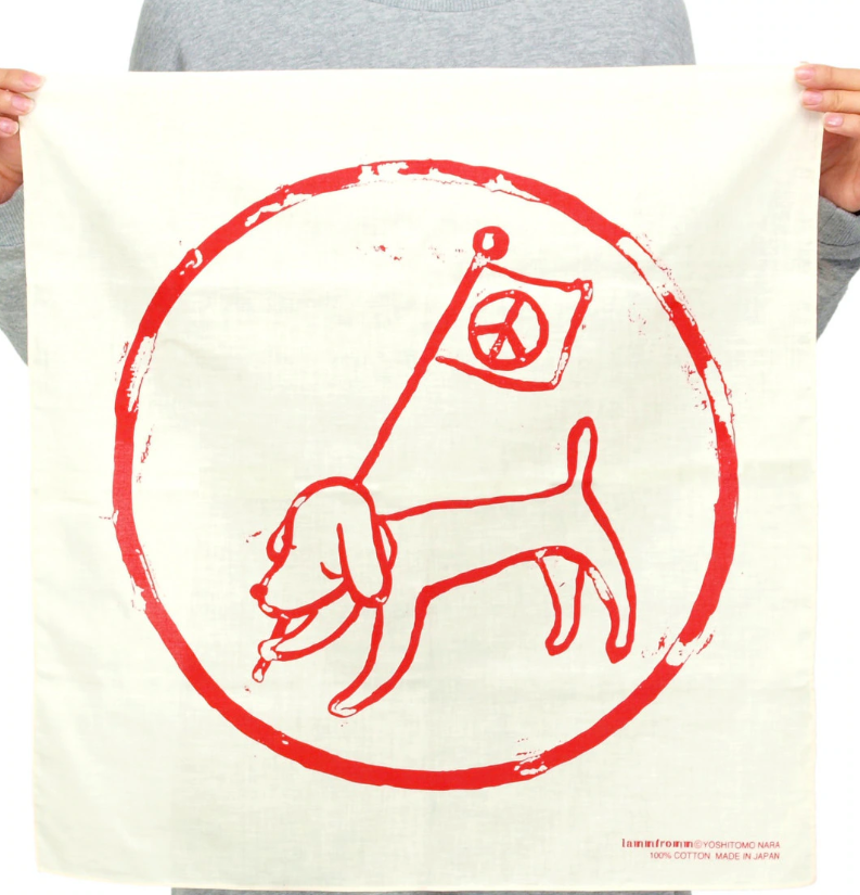Yoshitomo Nara NARA FLAG Bandana
