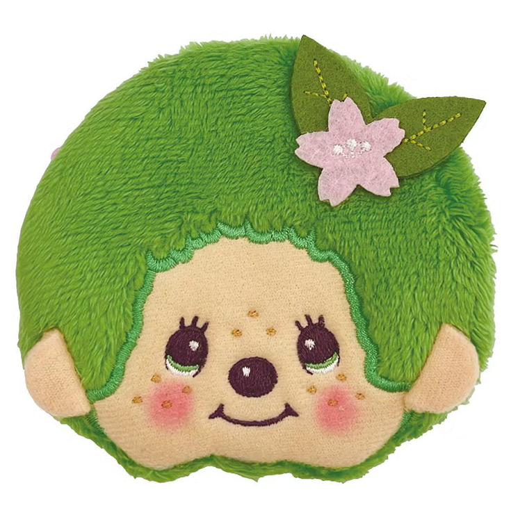 Monchhichi Plush Coin Purse - Cute Toast Design