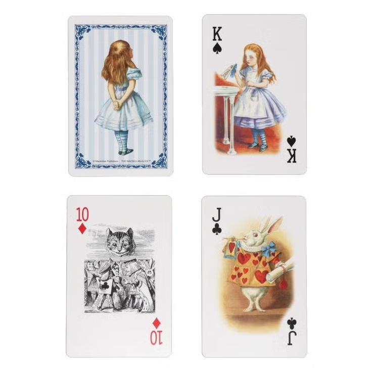Macmillan Alice in Wonderland Playing Cards