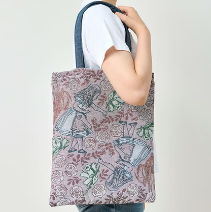Macmillan Alice Jacquard Tote Bag Alice Design