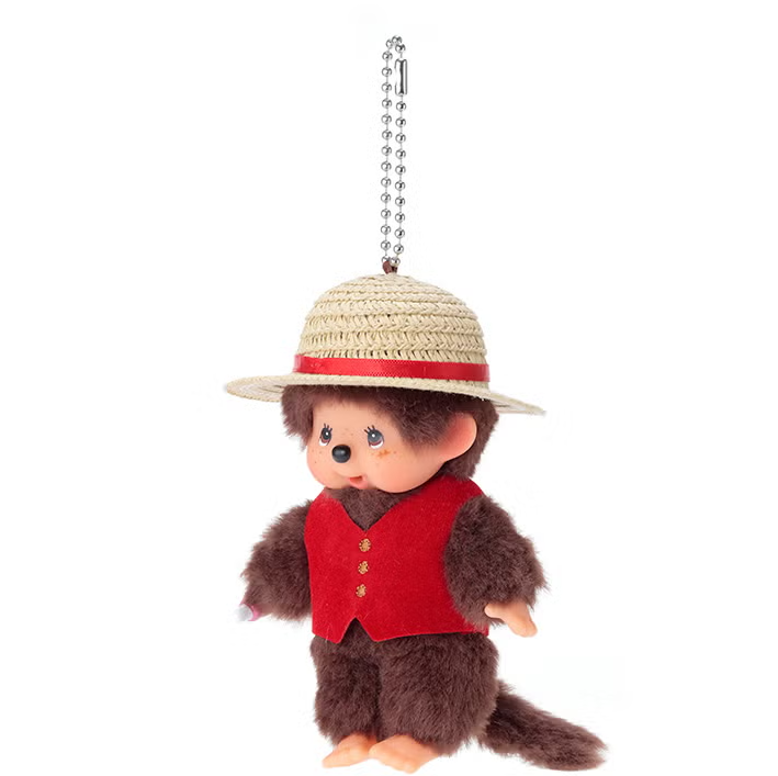 Monchhichi x Netflix One Piece Luffy Mascot Keychain SS