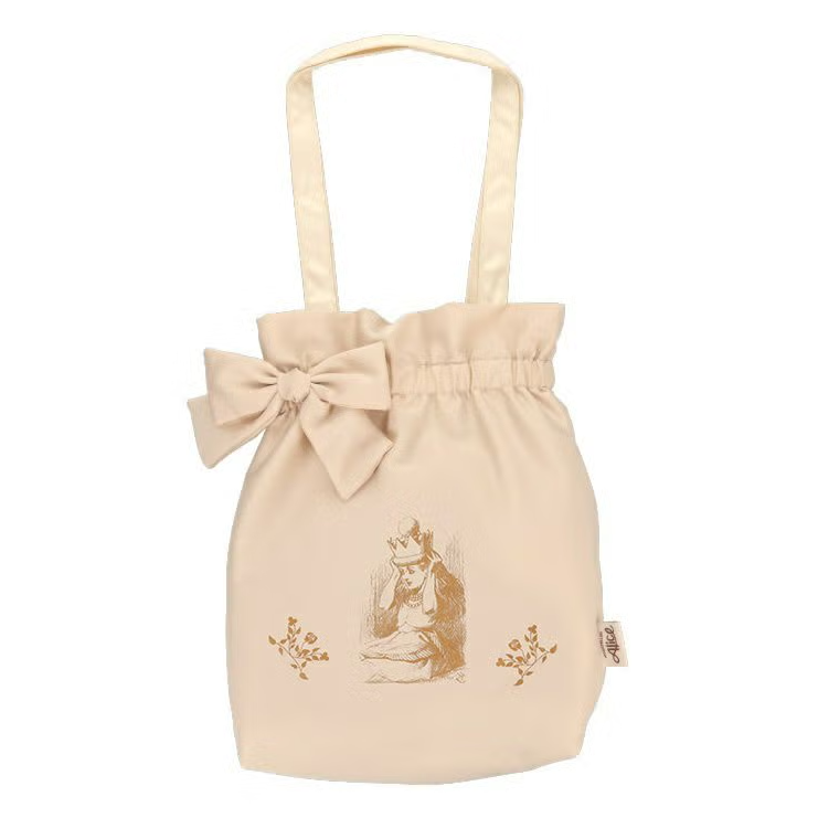 Macmillan Alice Ribbon Drawstring Tote Bag