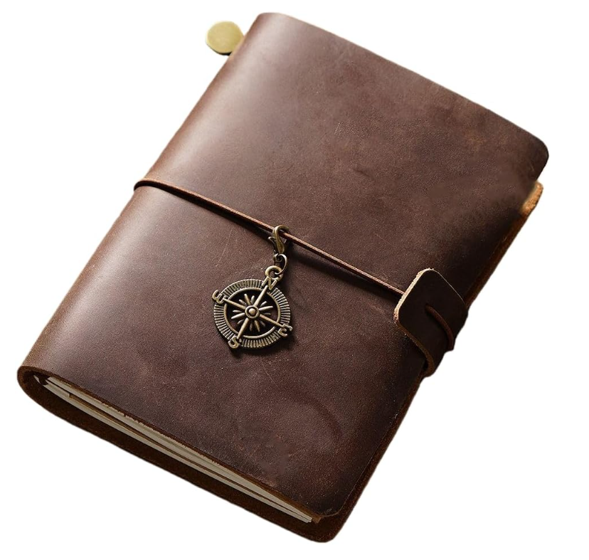 Genuine Leather Traveler's Notebook Passport Size
