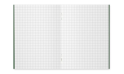 Traveler's Company Passport Size Notebook Refill – 5mm Grid MD Paper (2 Pack)