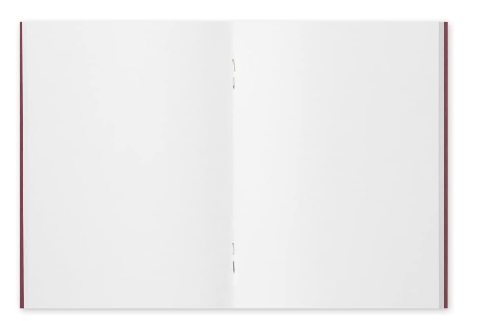 Traveler's Company Passport Size Notebook Refill – Blank MD Paper (3 Pack)