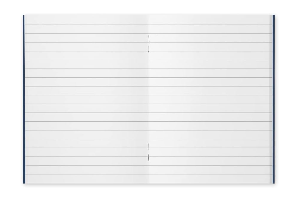 Traveler's Company Passport Size Notebook Refill – Lined MD Paper (3 Pack)