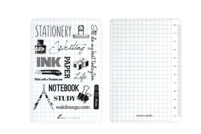 Waki Stationery Traveler’s Notebook Underlay Board – Passport Size