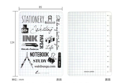 Waki Stationery Traveler’s Notebook Underlay Board – Passport Size