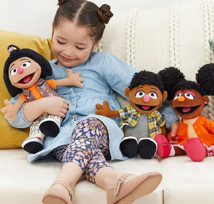 Sesame Street Ji-Young Plush Toy 26cm