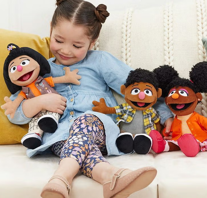 Sesame Street Ji-Young Plush Toy 26cm